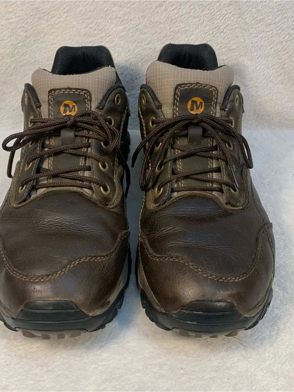 Merrell Kangaroo Performance  Lace-Up Hiking Shoes Vibram Soles Large Size 14